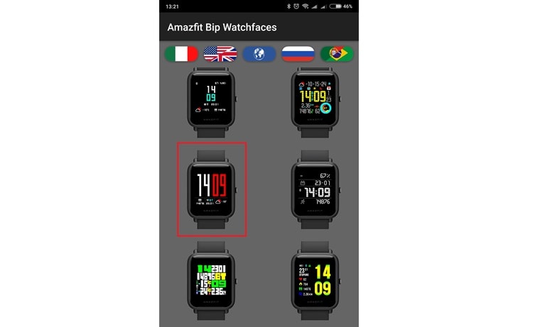 циферблаты Xiaomi Amazfit Bip